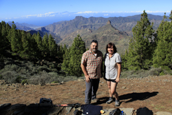 Unterhalb des Roque Nublo